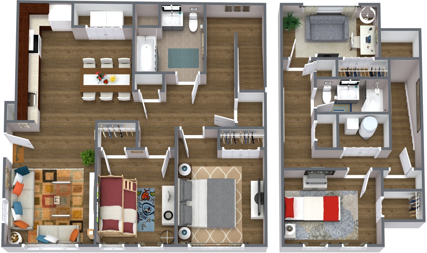 Suite A Floorplan
